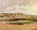 Afternoon, the Dunquesne Basin, Dieppe, Low Tide - Camille Pissarro