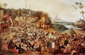 The Dance around the May Pole - Pieter the Elder Bruegel