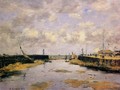 Trouville, the Jettys, Low Tide IX - Eugène Boudin