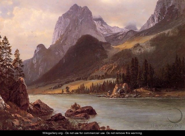 Rocky Mountain I - Albert Bierstadt