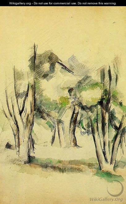 Trees - Paul Cezanne