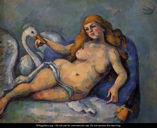 Leda and the Swan - Paul Cezanne