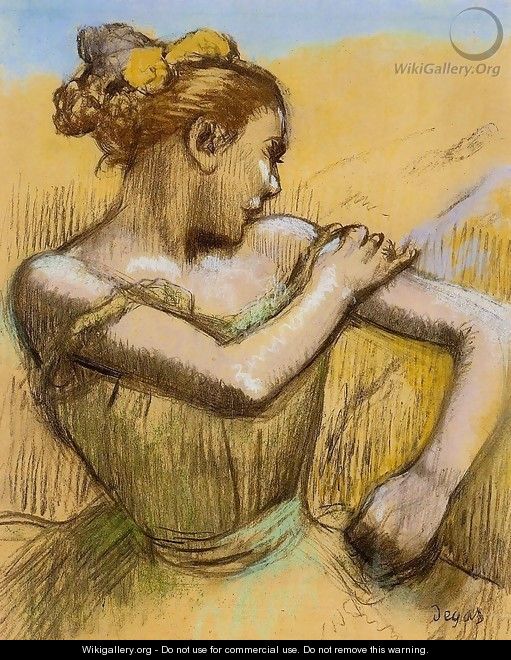Torso of a Dancer - Edgar Degas