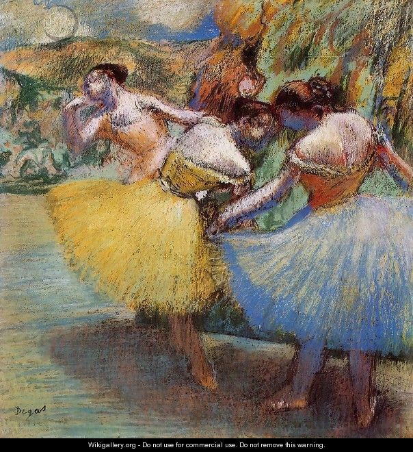 Three Dancers II - Edgar Degas
