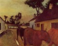 The Return of the Herd - Edgar Degas