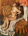 Woman Having Her Hair Combed II - Edgar Degas