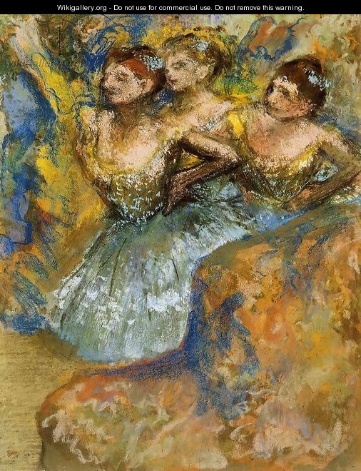 Group of Dancers I - Edgar Degas