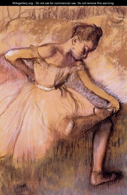Pink Dancer II - Edgar Degas