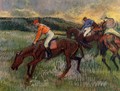 Three Jockeys - Edgar Degas