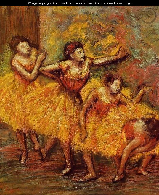 Four Dancers III - Edgar Degas