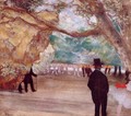 The Curtain - Edgar Degas