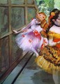 Ballet Dancers in Butterfly Costumes (detail) - Edgar Degas