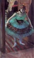 Dancer Leaving Her Dressing Room - Edgar Degas