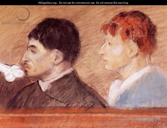 Criminal Physiognomies - Edgar Degas