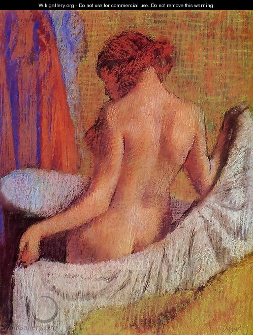 After the Bath VIII - Edgar Degas