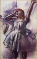 Dancer with Left Art Raised - Edgar Degas