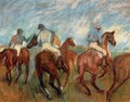 Jockeys IV - Edgar Degas