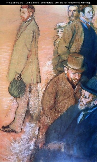 Six Friends of the Artist - Edgar Degas