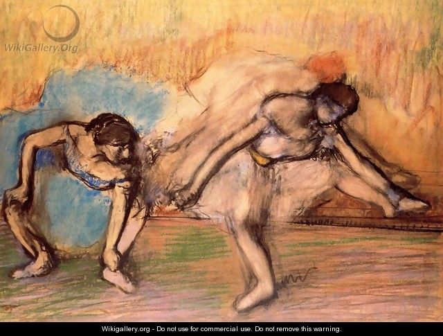 Dancers Resting I - Edgar Degas