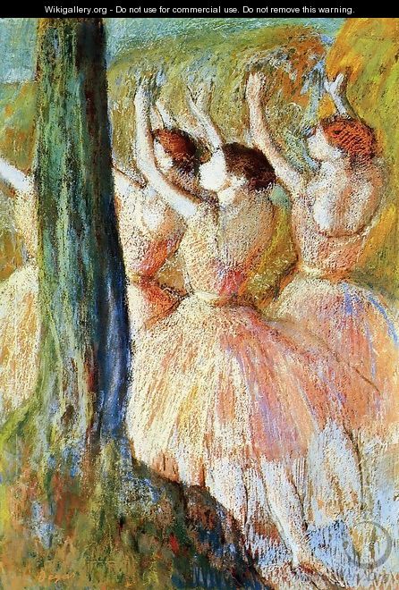 Pink Dancers - Edgar Degas