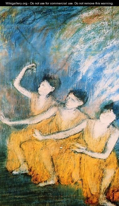 Three Dancers I - Edgar Degas