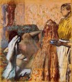 Breakfast after the Bath - Edgar Degas