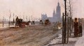 The Victoria Embankment, London - Giuseppe de Nittis