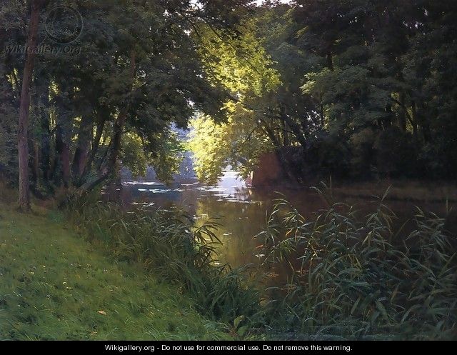 By the River - Henri Biva