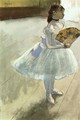 Dancer with a Fan - Edgar Degas