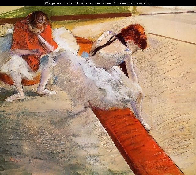 Dancers Resting - Edgar Degas