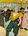 At the Moulin Rouge: The Clowness Cha-U-Kao - Henri De Toulouse-Lautrec