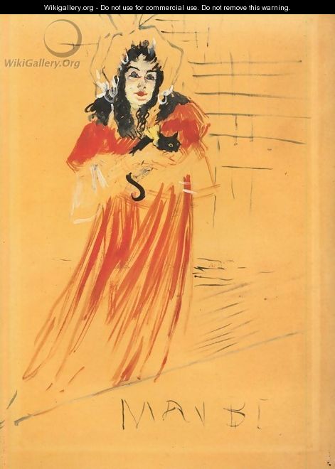 Miss May Belfort - Henri De Toulouse-Lautrec