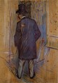 Monsieur Louis Pascal from the Rear - Henri De Toulouse-Lautrec