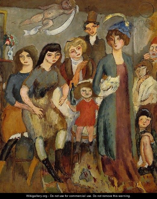 The Turkish Family - Jules Pascin