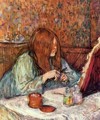Woman at Her Toilette: Madame Poupoule - Henri De Toulouse-Lautrec