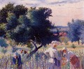 Femmes liant la vigne - Henri Edmond Cross