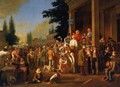 The County Election (no.1) - George Caleb Bingham