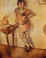 Young Girl in a Dress - Jules Pascin