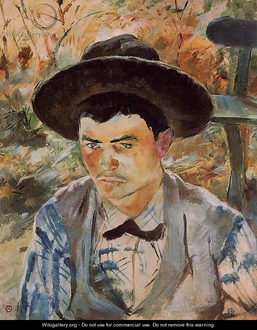 The Young Routy in Celeyran - Henri De Toulouse-Lautrec