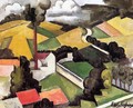 The Factory Chimney, Meulan Landscape - Roger de la Fresnaye