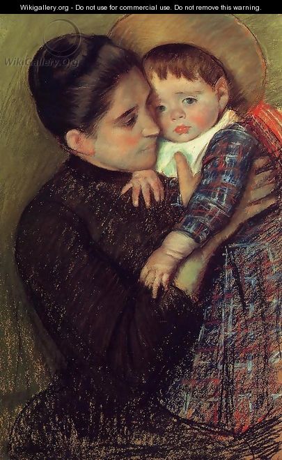 Woman and Her Child - Mary Cassatt