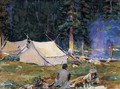 Camping at Lake O'Hara - John Singer Sargent
