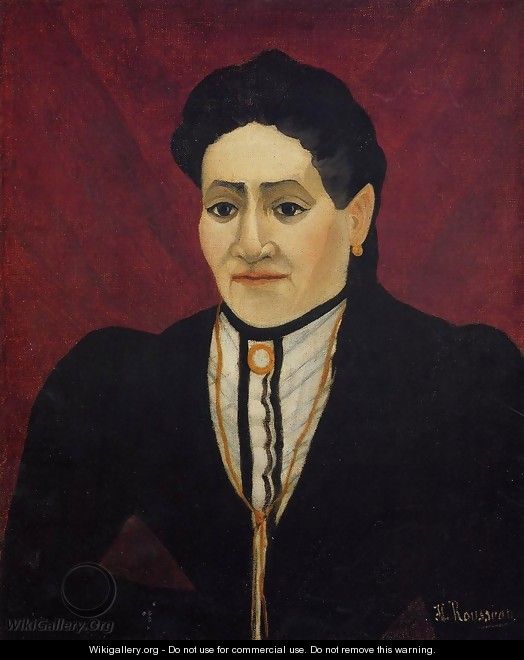 Portrait of A Woman III - Henri Julien Rousseau