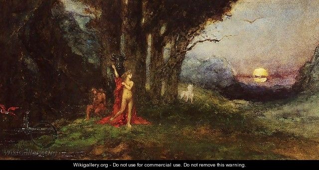 Pasiphae and the Bull - Gustave Moreau
