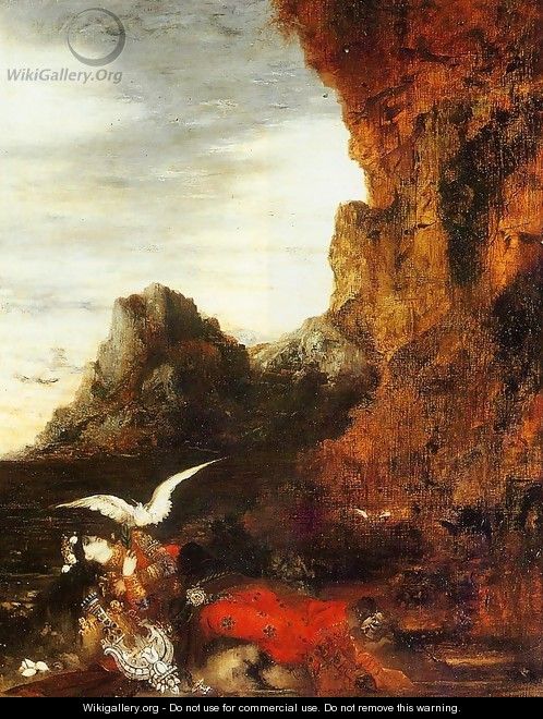 The Death of Sappho II - Gustave Moreau