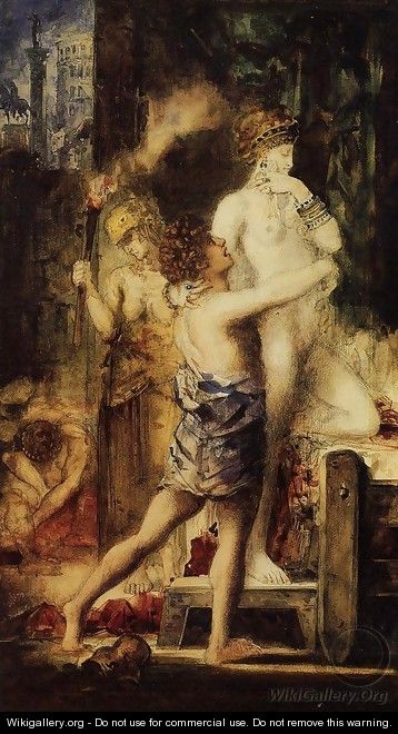 Messalina I - Gustave Moreau