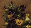 Pansies 2 - Ignace Henri Jean Fantin-Latour