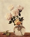 Roses III - Ignace Henri Jean Fantin-Latour