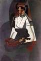 Woman with a Mandolin (after Corot) - Juan Gris
