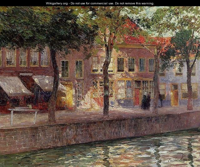 Canal in Zeeland - Emil Claus